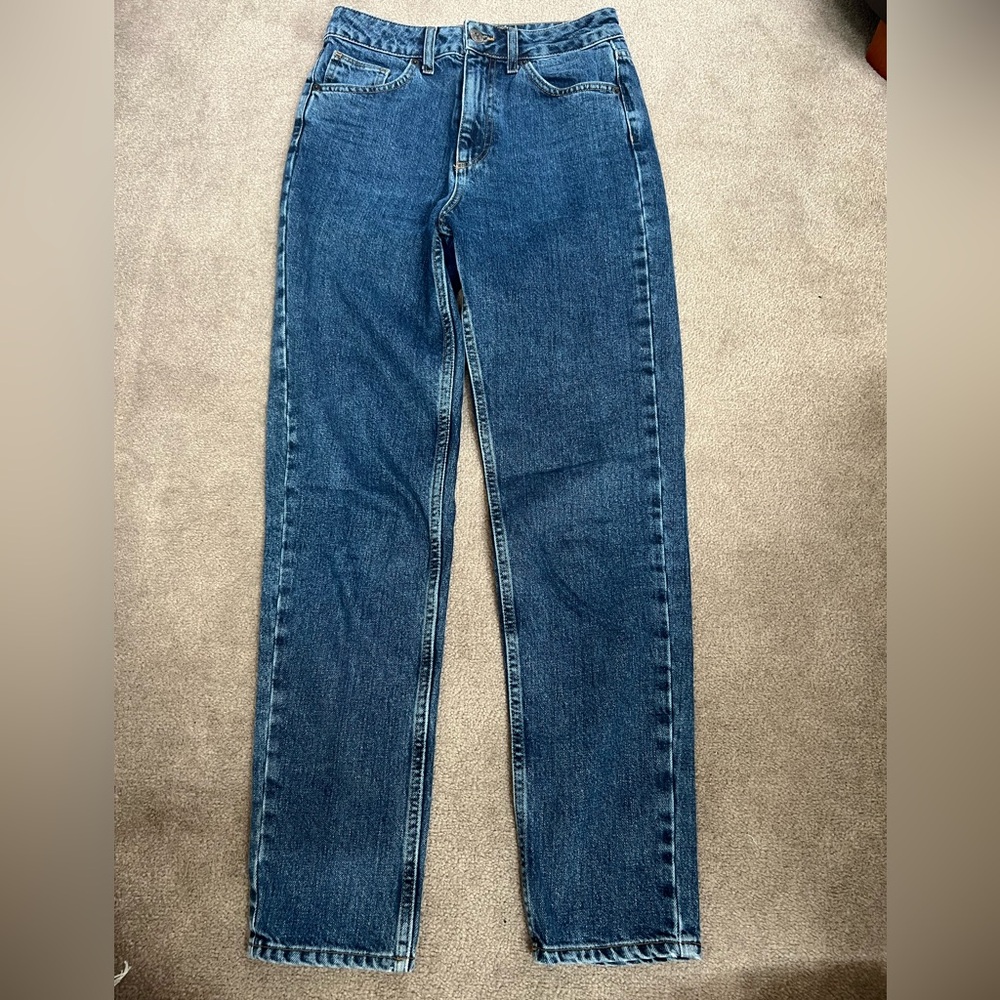 BDG Blue Straight Jeans Classic Style
